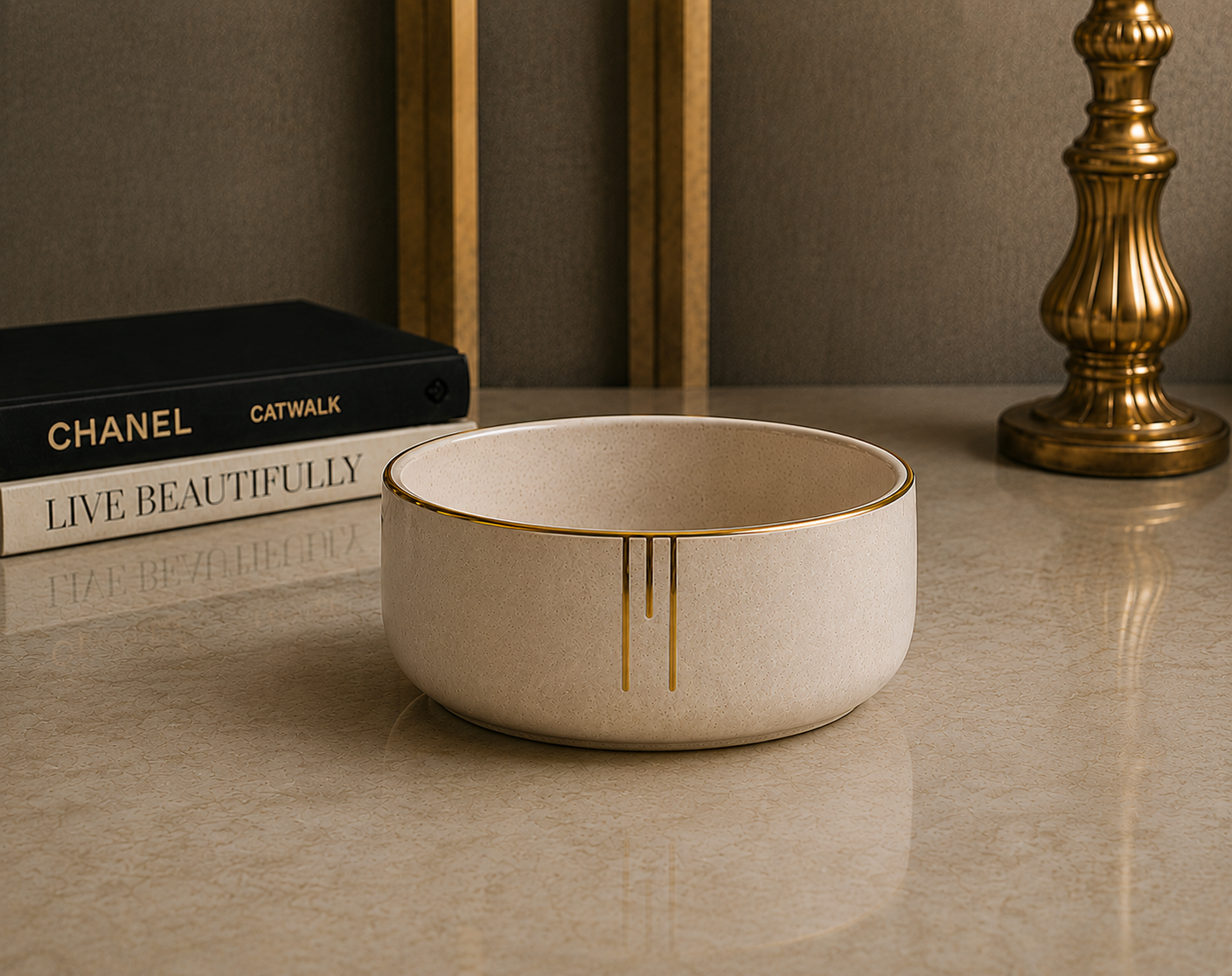 The Lumure stoneware bowl, a work-in-progress rendering.